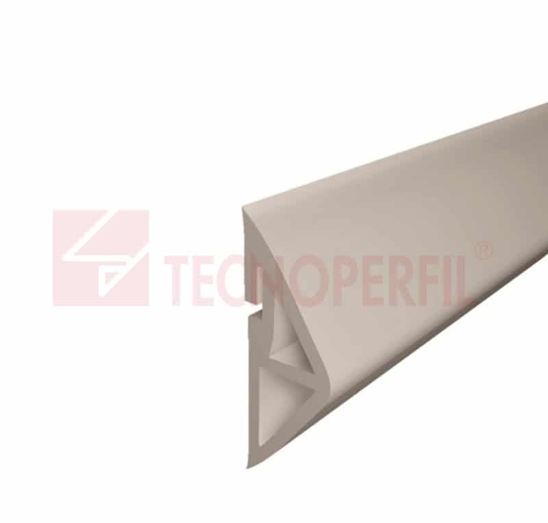 PERFIL FLEXÍVEL TRIANGULAR 49,3MM - TEC 906