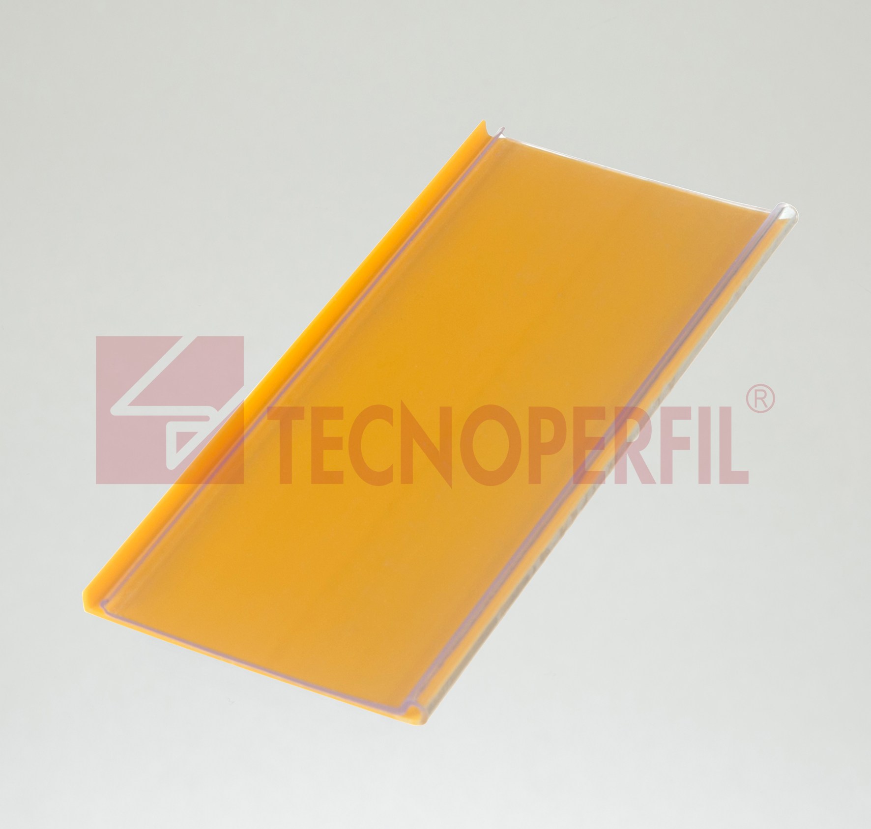 PORTA ETIQUETA COM VISOR CRISTAL FITA DUPLA FACE EM PVC 43,5MM